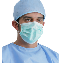 Load image into Gallery viewer, 3-Ply Blue Disposable Face Masks 50pcs - JollyCaps