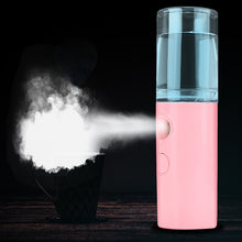 Load image into Gallery viewer, Portable Mini Nano Mist Sprayer for Facial, Body, Nebulizer, Steamer, Moisturizing 30ml - JollyCaps