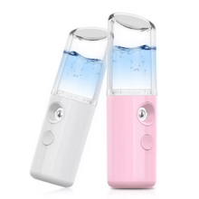 Load image into Gallery viewer, Portable Mini Nano Mist Sprayer for Facial, Body, Nebulizer, Steamer, Moisturizing 30ml - JollyCaps