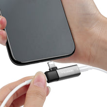 Load image into Gallery viewer, Mcdodo 2 in 1 lightning to dual DC3.5MM Audio Adapter + Lightning charger for iPhone - JollyCaps
