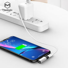 Load image into Gallery viewer, Mcdodo 2 in 1 lightning to dual DC3.5MM Audio Adapter + Lightning charger for iPhone - JollyCaps
