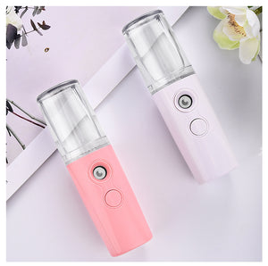 Portable Mini Nano Mist Sprayer for Facial, Body, Nebulizer, Steamer, Moisturizing 30ml - JollyCaps