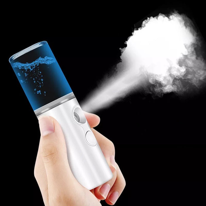 Portable Mini Nano Mist Sprayer for Facial, Body, Nebulizer, Steamer, Moisturizing 30ml - JollyCaps