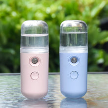 Load image into Gallery viewer, Portable Mini Nano Mist Sprayer for Facial, Body, Nebulizer, Steamer, Moisturizing 30ml - JollyCaps
