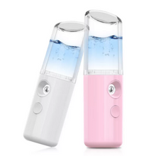 Load image into Gallery viewer, Portable Mini Nano Mist Sprayer for Facial, Body, Nebulizer, Steamer, Moisturizing 30ml - JollyCaps
